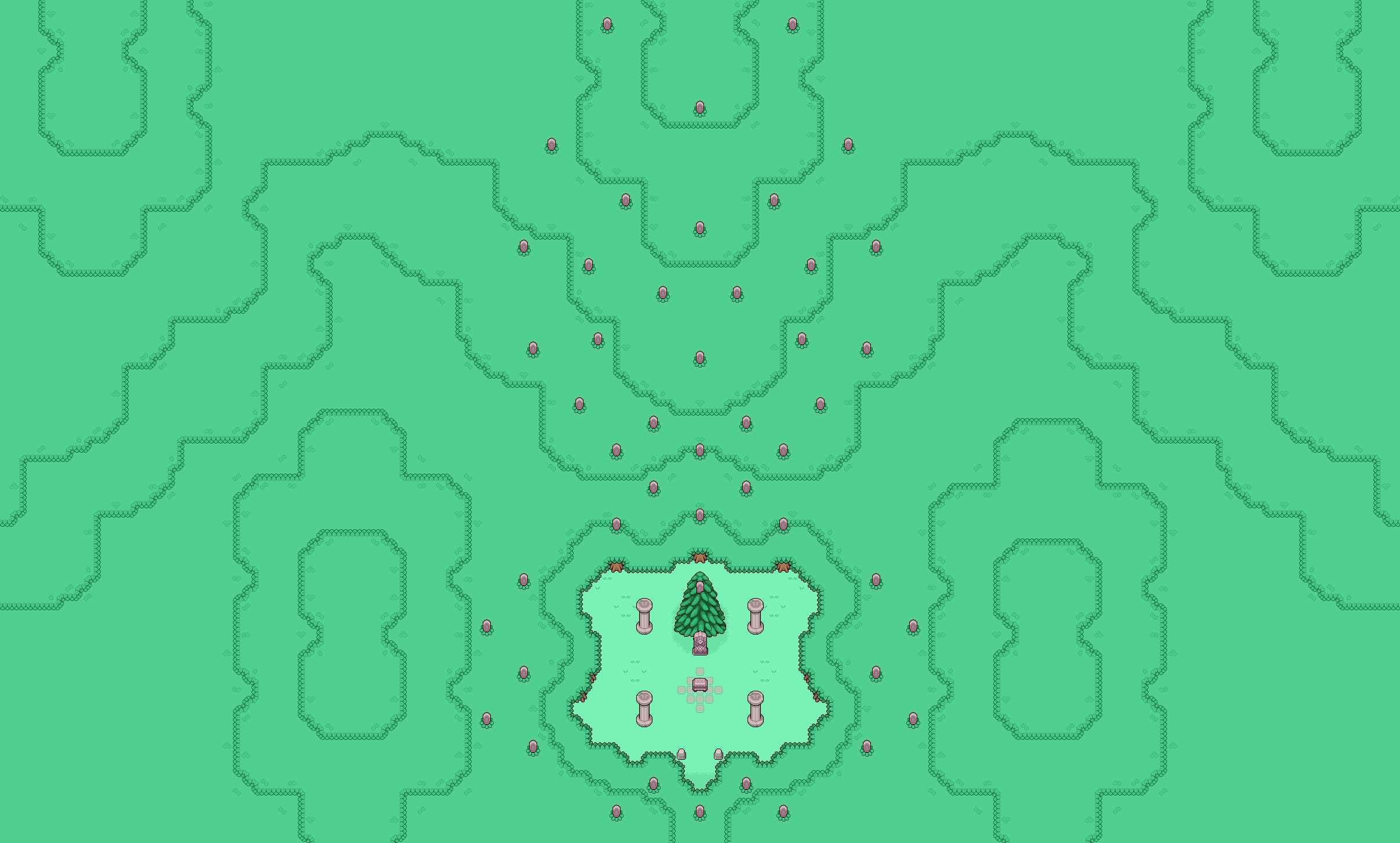 Map of The Dragonsworn Glade